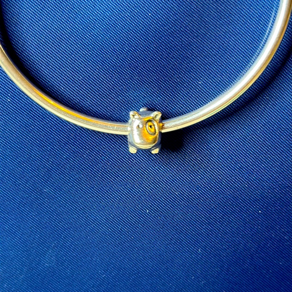 Silver Dog Pandora Charm